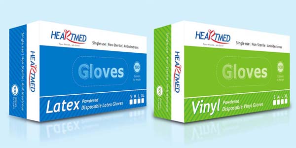 La función del polvo en los guantes.