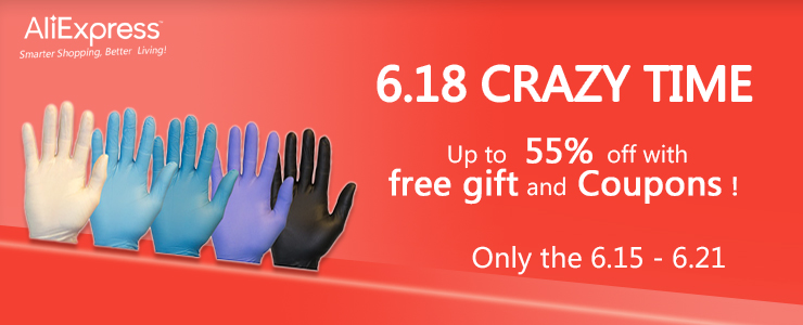 ¡Promoción de 618 Crazy en nuestra tienda Aliexpress!