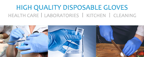 El uso de guantes desechables